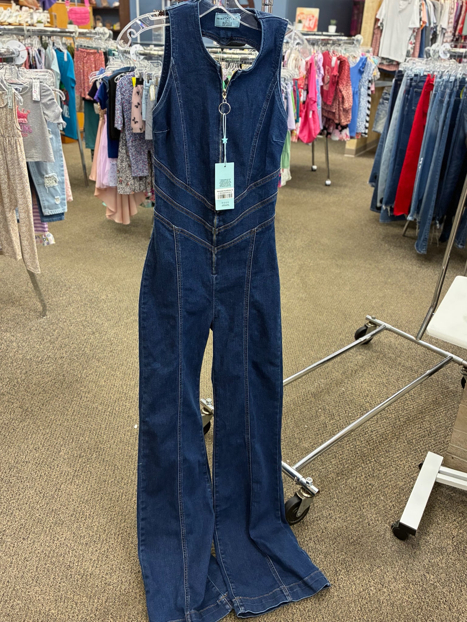 New with Tag Revice Denim # SIZE 4/6 Overalls