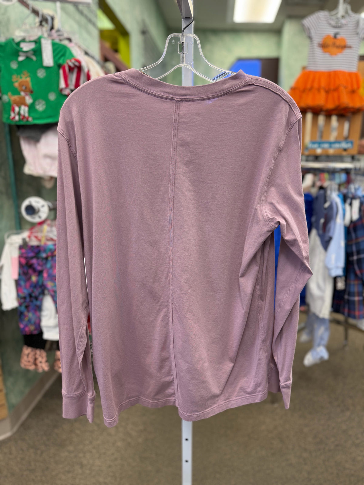 Pre-owned Lululemon Purple Size S Long Sleeve Tee