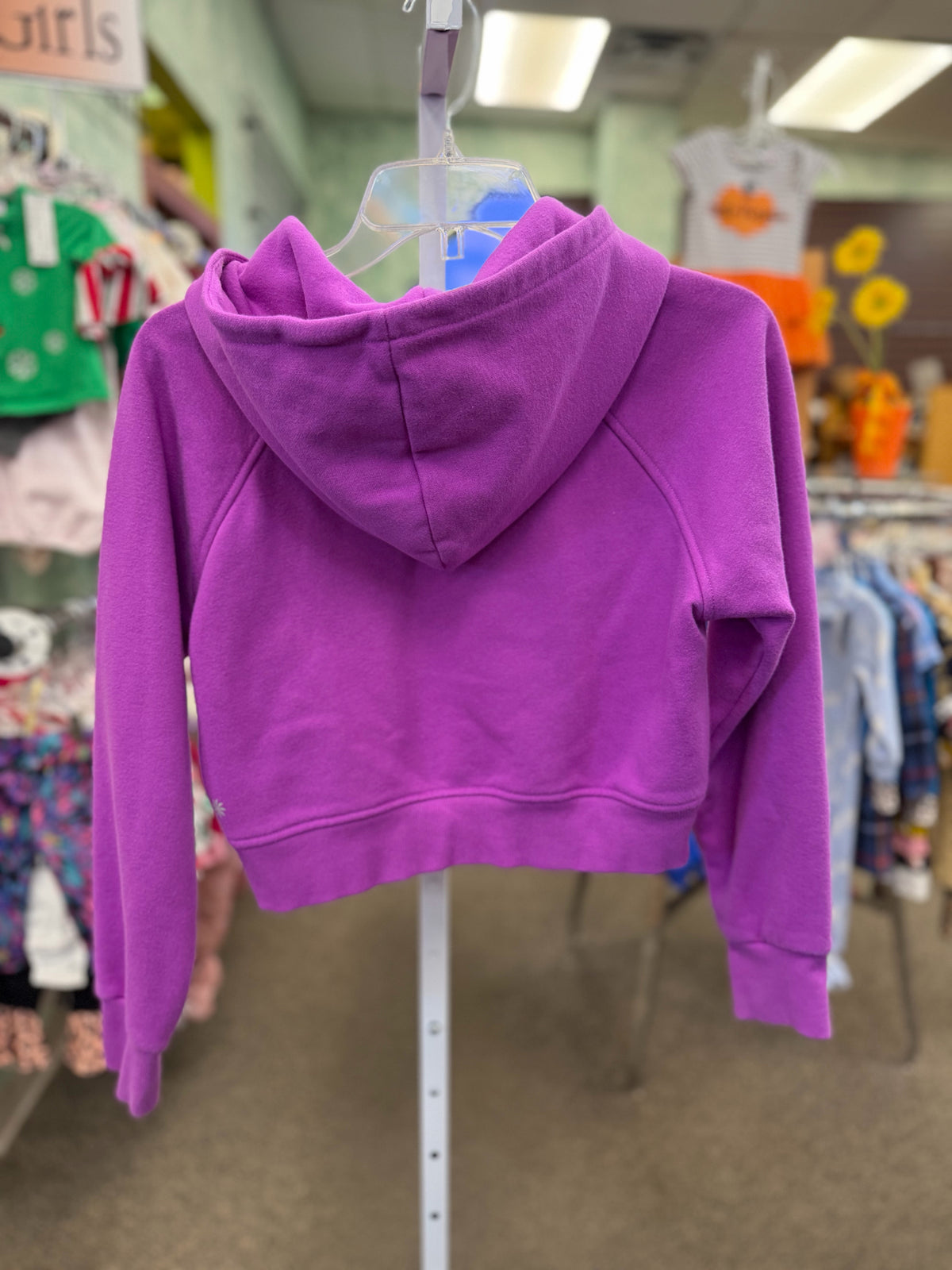 Pre-owned ATHLETA Purple Size 12 Long Sleeve Girls Pullover