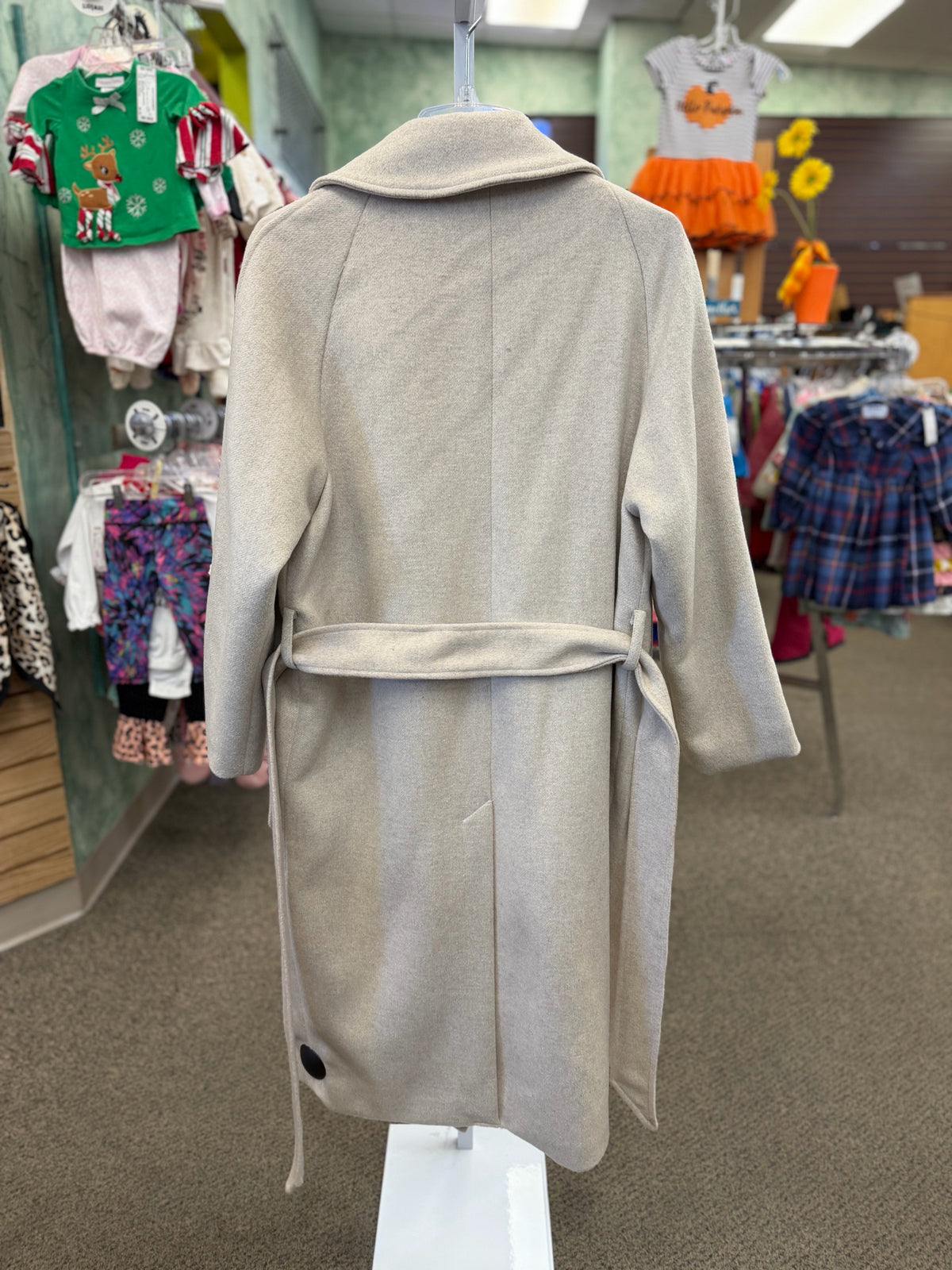 Pre-owned CRESCENT Cream Size: XS Designer Coat