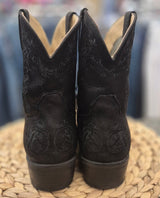 Pre-owned ROPER Black Black Print Size 9.5 Designer Bootie