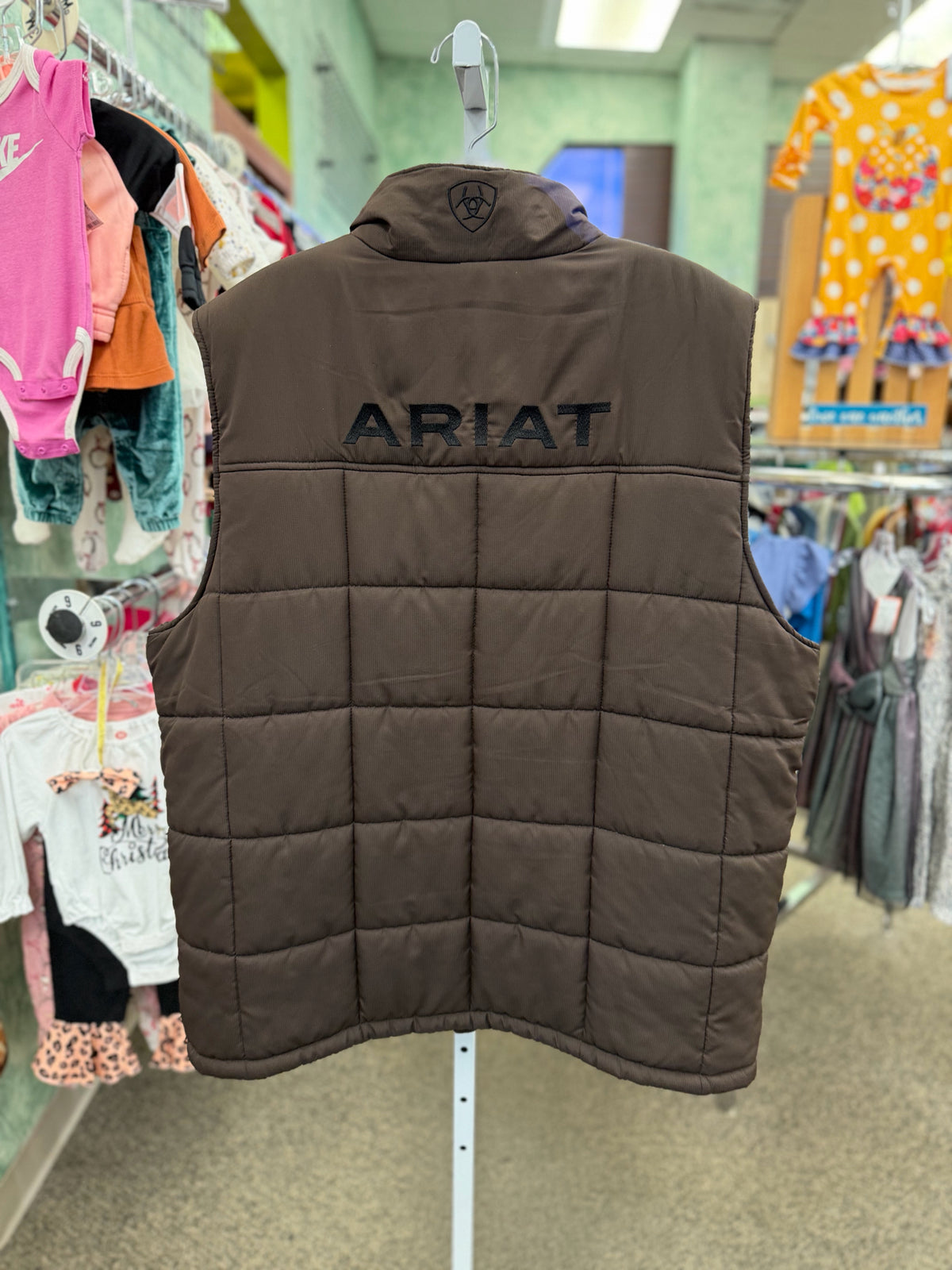 Pre-owned ARIAT Brown Men Size XL MENS Designer Vest