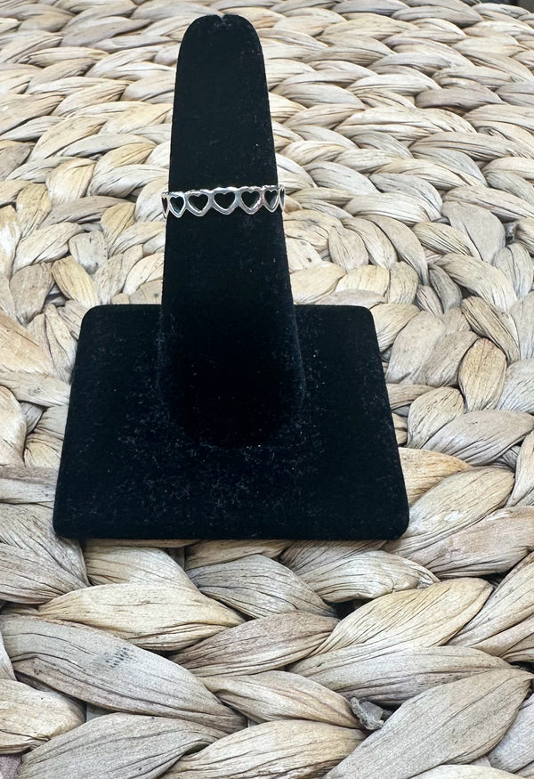 Pre-owned JAMES AVERY Silver Ring Size 7.5 Designer Ring
