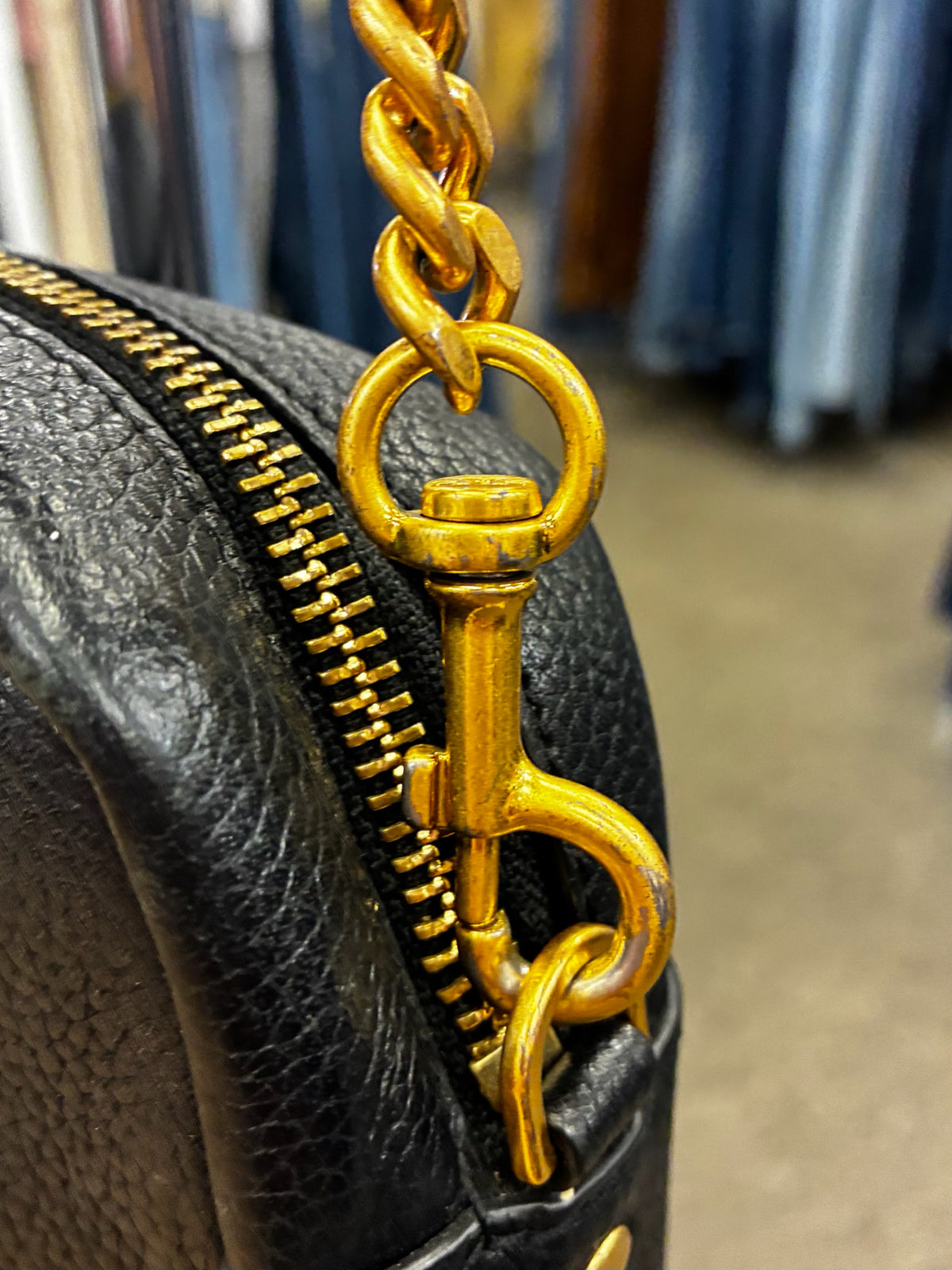 Pre-owned TORY BURCH Black S Crossbody Purse