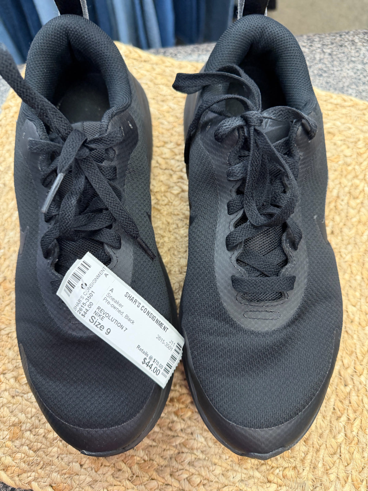 Pre-owned NIKE Black Size 9 Sneaker