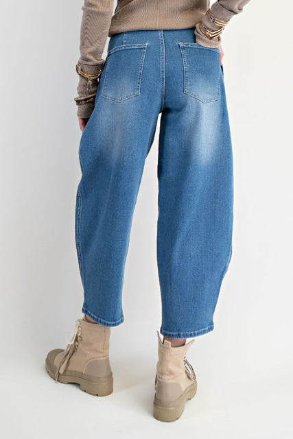 New EASEL BLUE DENIM Size: S Jean