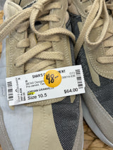 Pre-owned NIKE Tan Gray SHOE SIZE 10.5 MENS Designer Sneaker