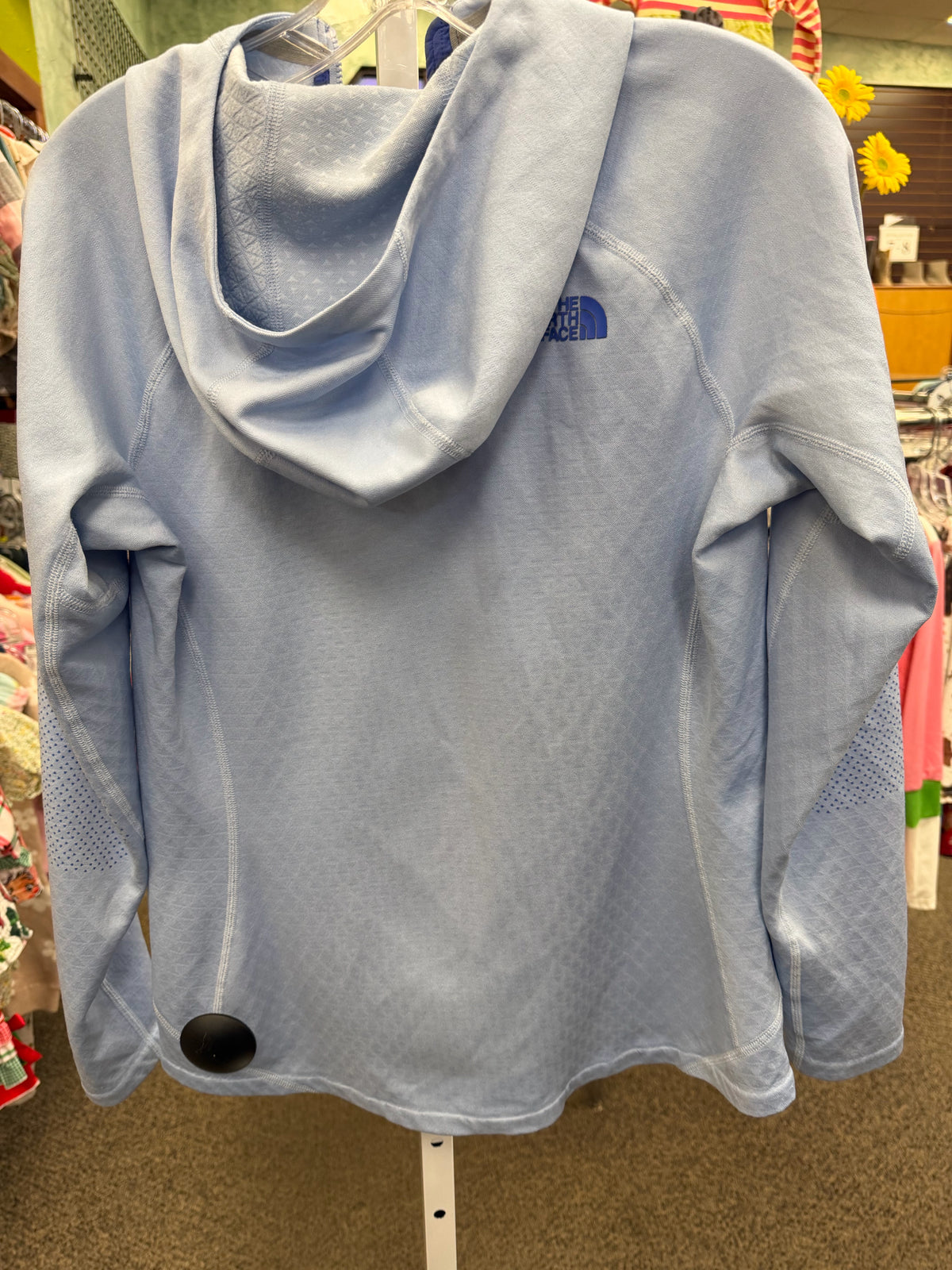 Pre-owned NORTH FACE Light blue Size: M Long Sleeve Light Wt Jacket