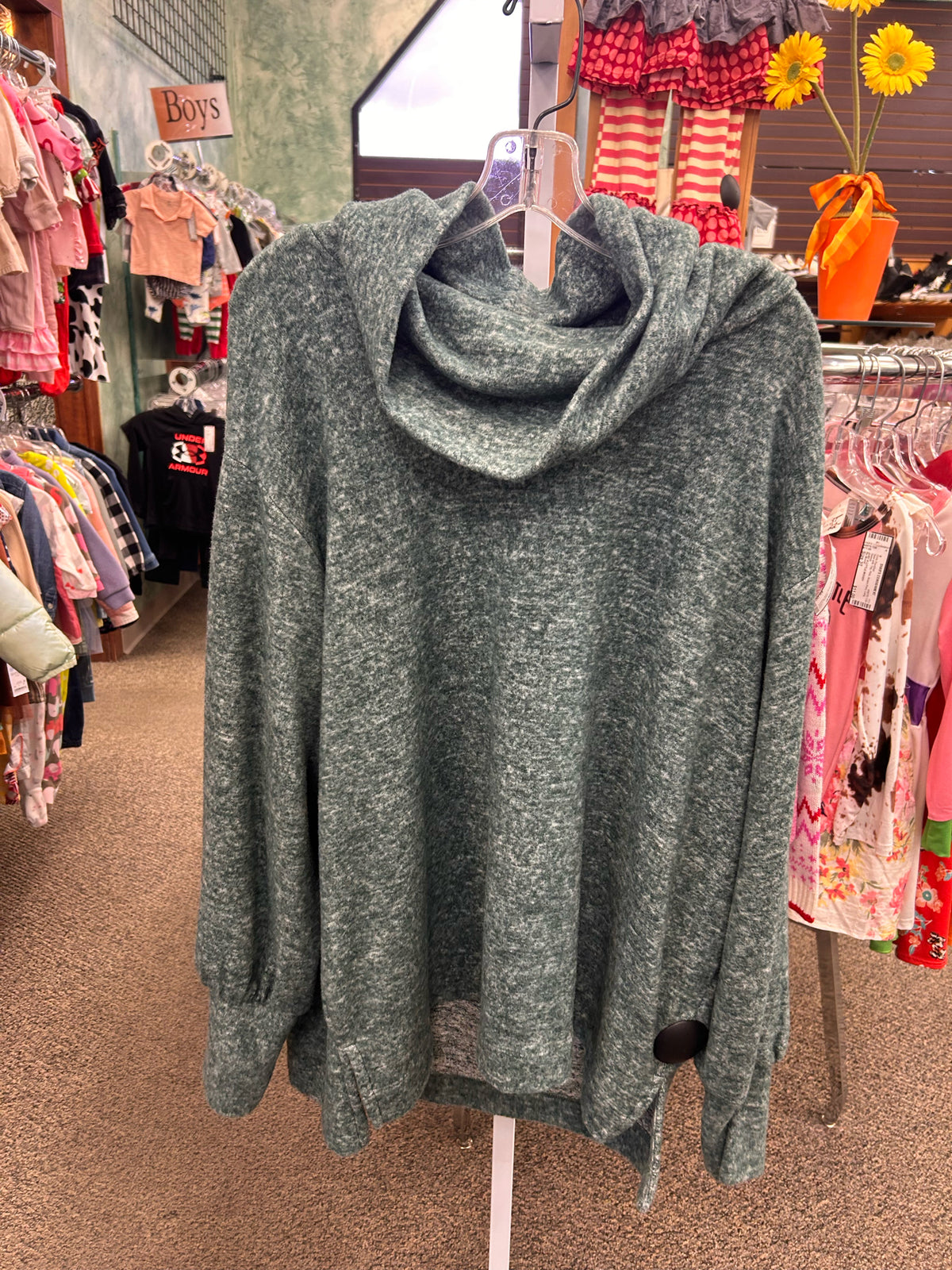 New with Tag MAEVE Green Size XL Long Sleeve Pullover