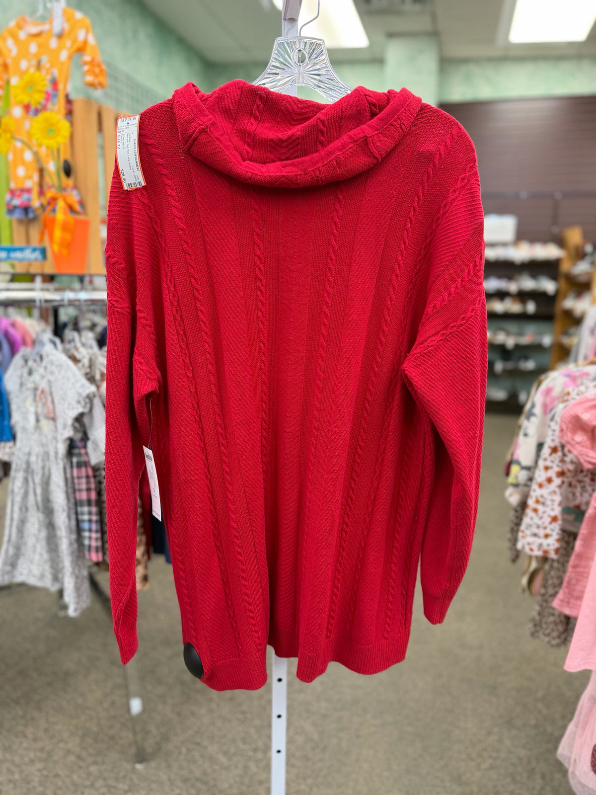 New with Tag Chico's Red Dr Size 12 Long Sleeve PantSet