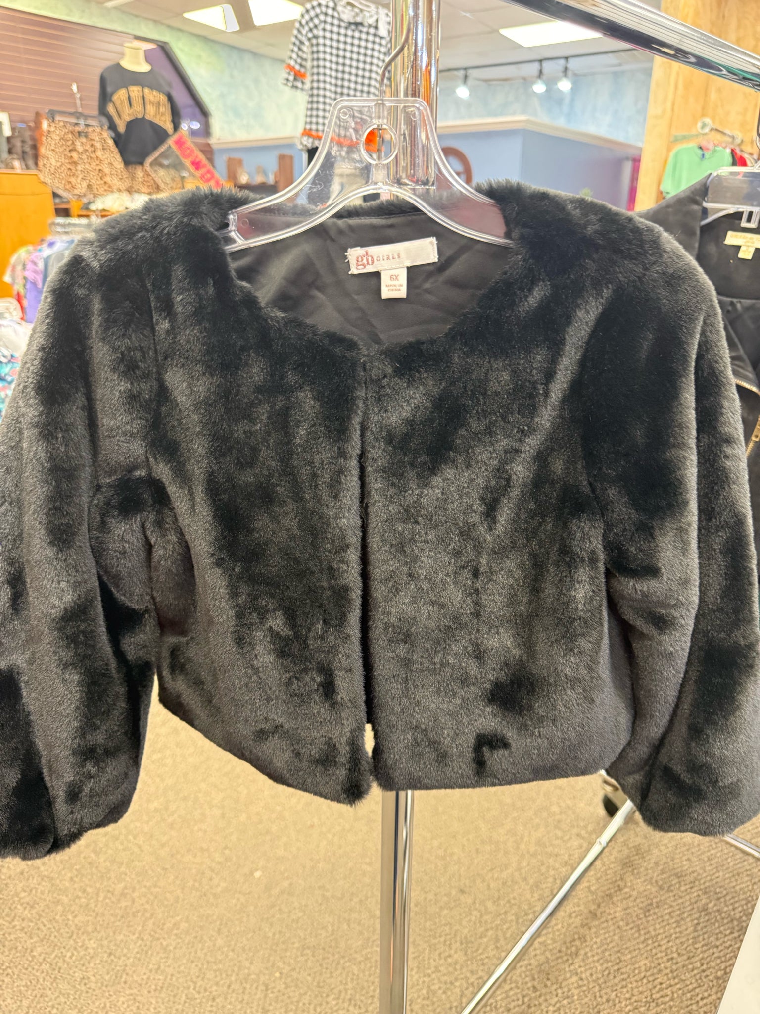 Pre-owned GB Black Size 6X Girls Jacket