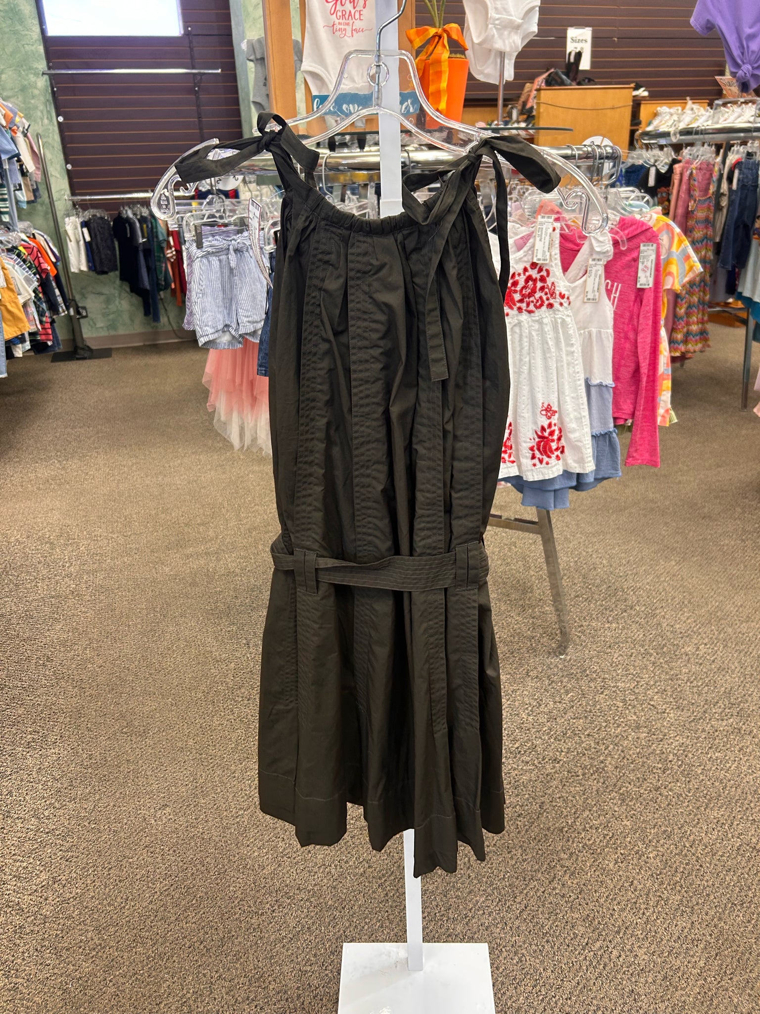 Pre-owned ULLA JOHNSON Dark brown Size 6 Sleeveless Designer Dress