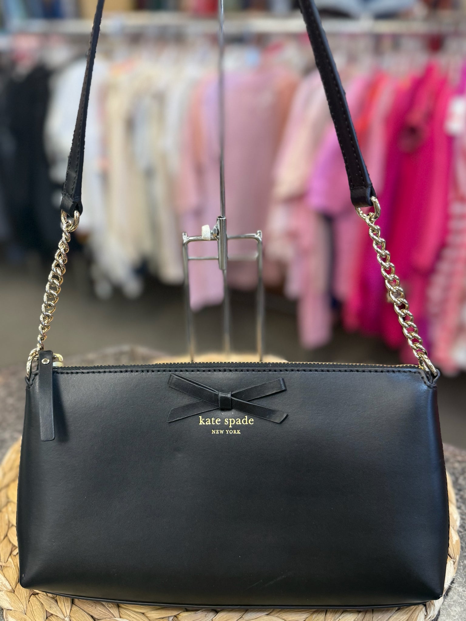 Pre-owned KATE SPADE Black Crossbody Designer Purse