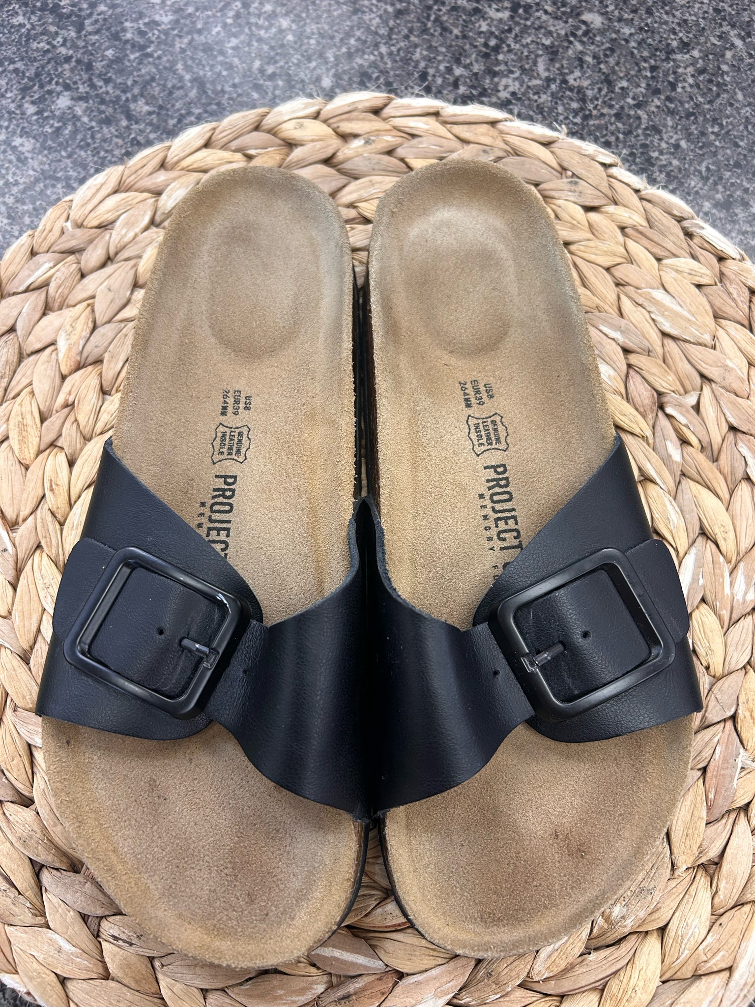Pre-owned PROJECT CLOUD Black Size 8.5 Sandal