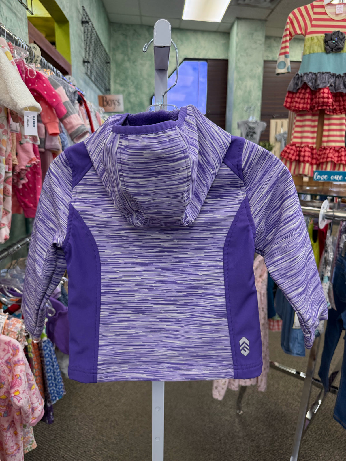 Pre-owned FREE COUNTRY Lavender blend Purple Size 4 Girls Jacket