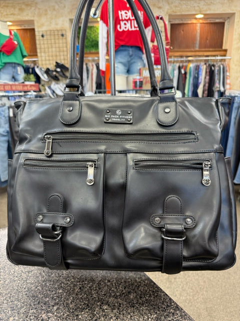 Pre-owned No Brand Black Oversized Backpack Purse