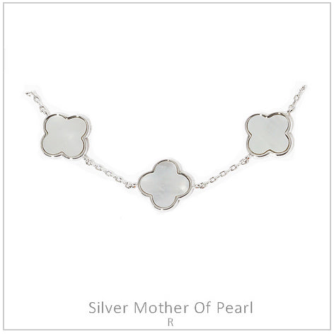 New SS Silver Iridescent Bracelet