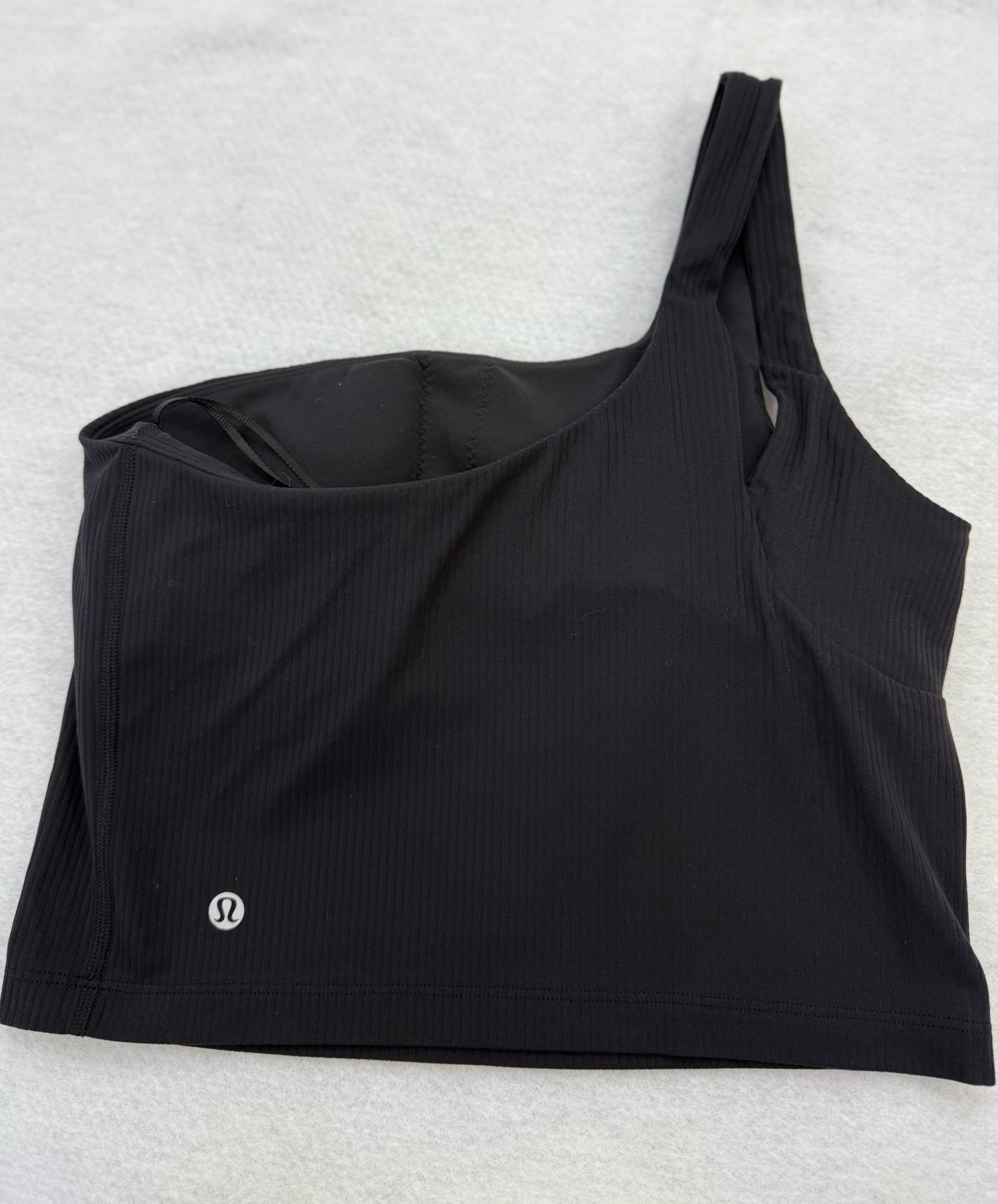 Pre-owned Lululemon Black Size M Sports Bra