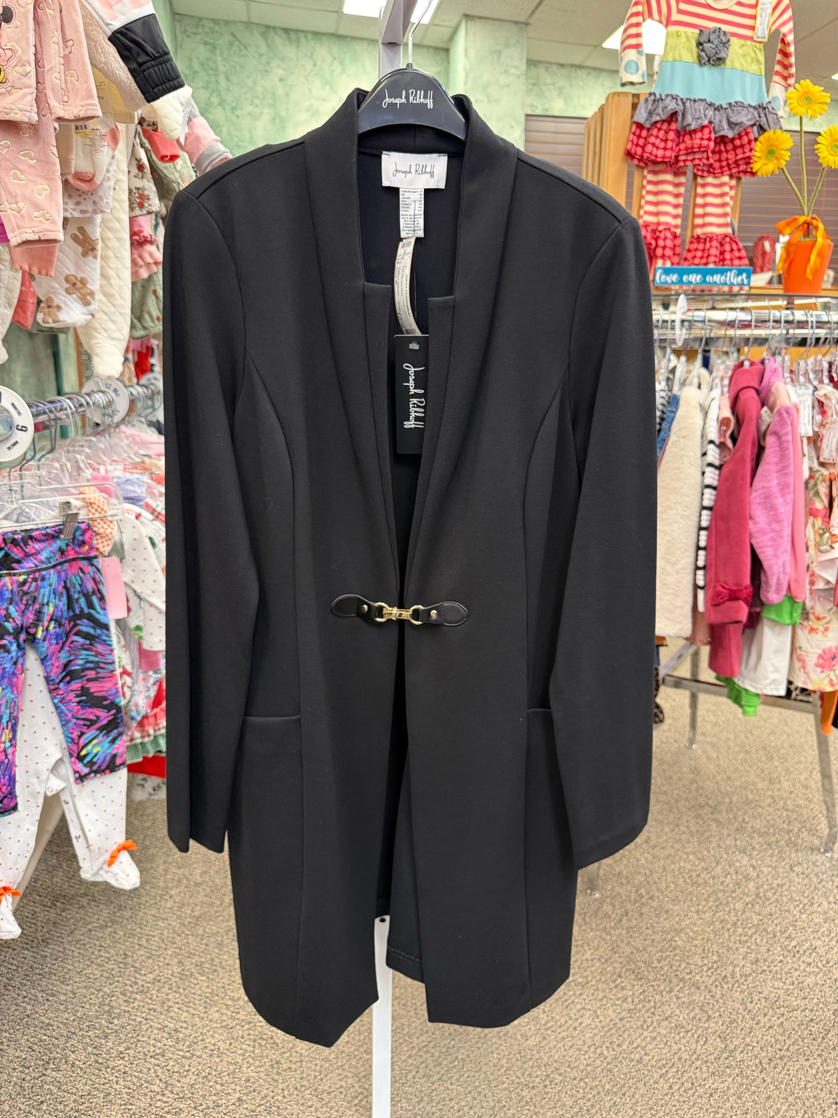 New with Tag JOSEPH RIBKOFF Black Size: M Blazer
