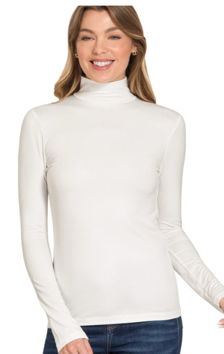 New Zenana Off white Size S Long Sleeve Blouse