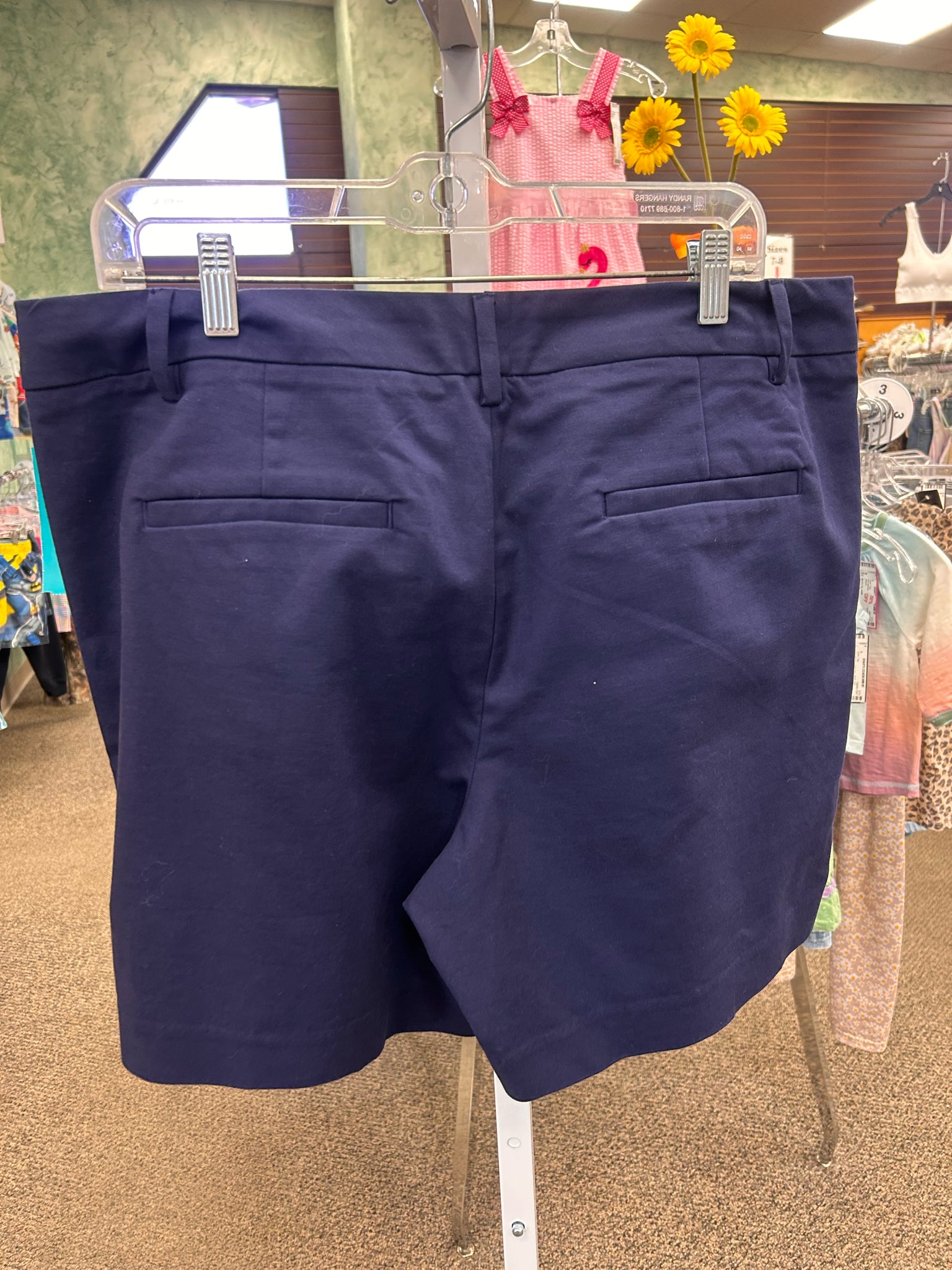 New with Tag LILLY PULITZER Navy Size 16 Shorts