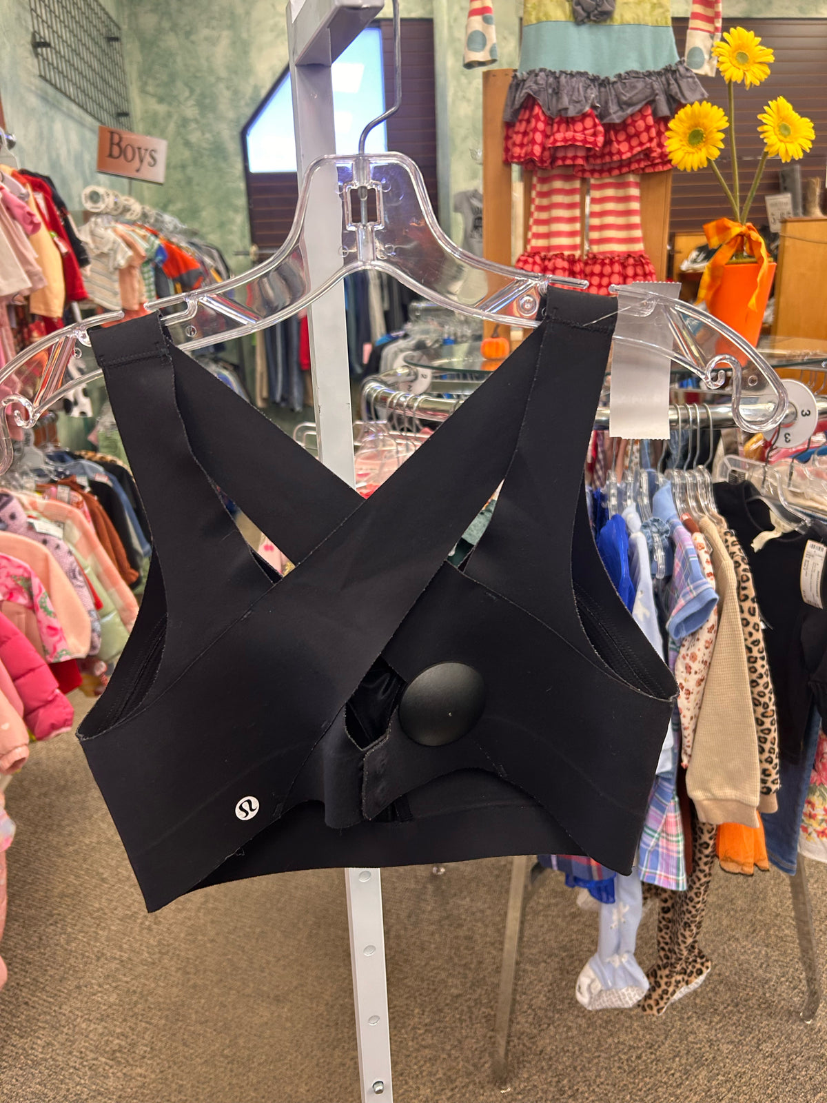 Pre-owned Lululemon Black Size M Bra