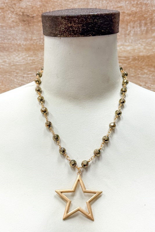 New with Tag DYLAN Gold Olive Necklace