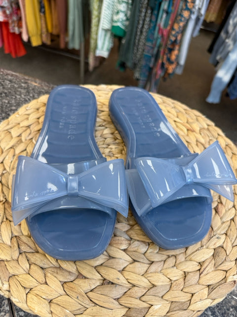 Pre-owned KATE SPADE Dusty blue Size 7 Sandal