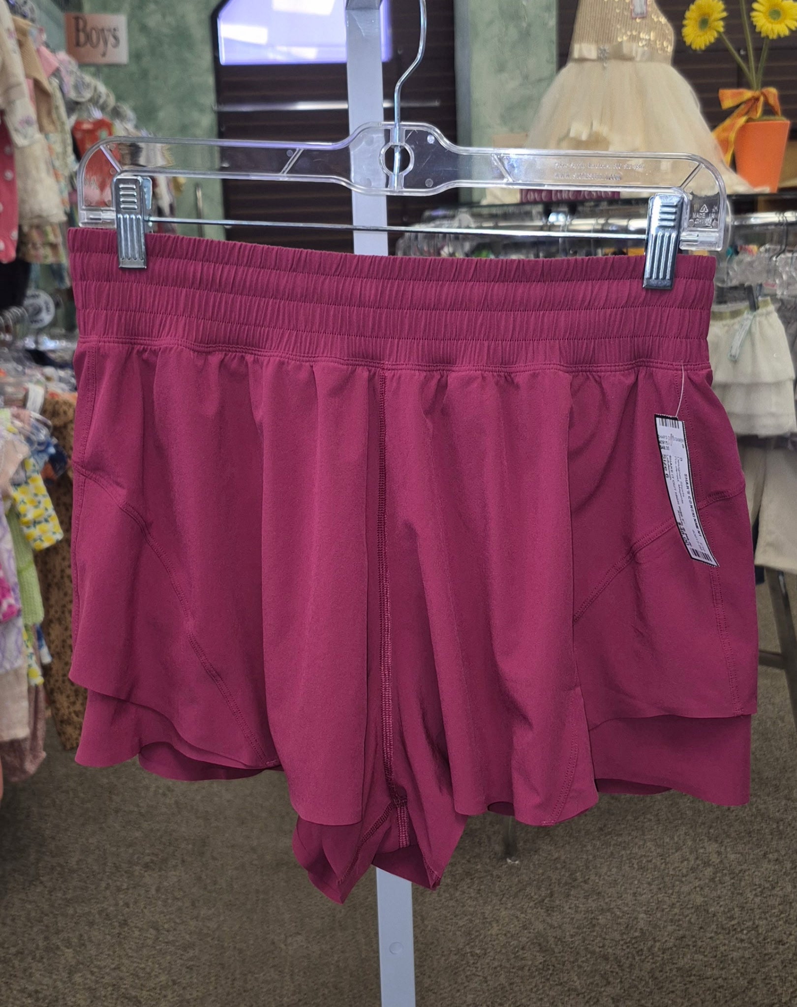 Pre-owned Lululemon Purple Size: 10 Designer Shorts