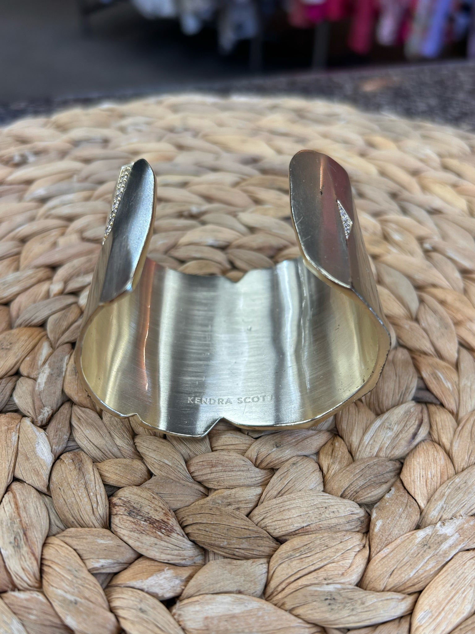 Pre-owned KENDRA SCOTT Gold Designer Bracelet