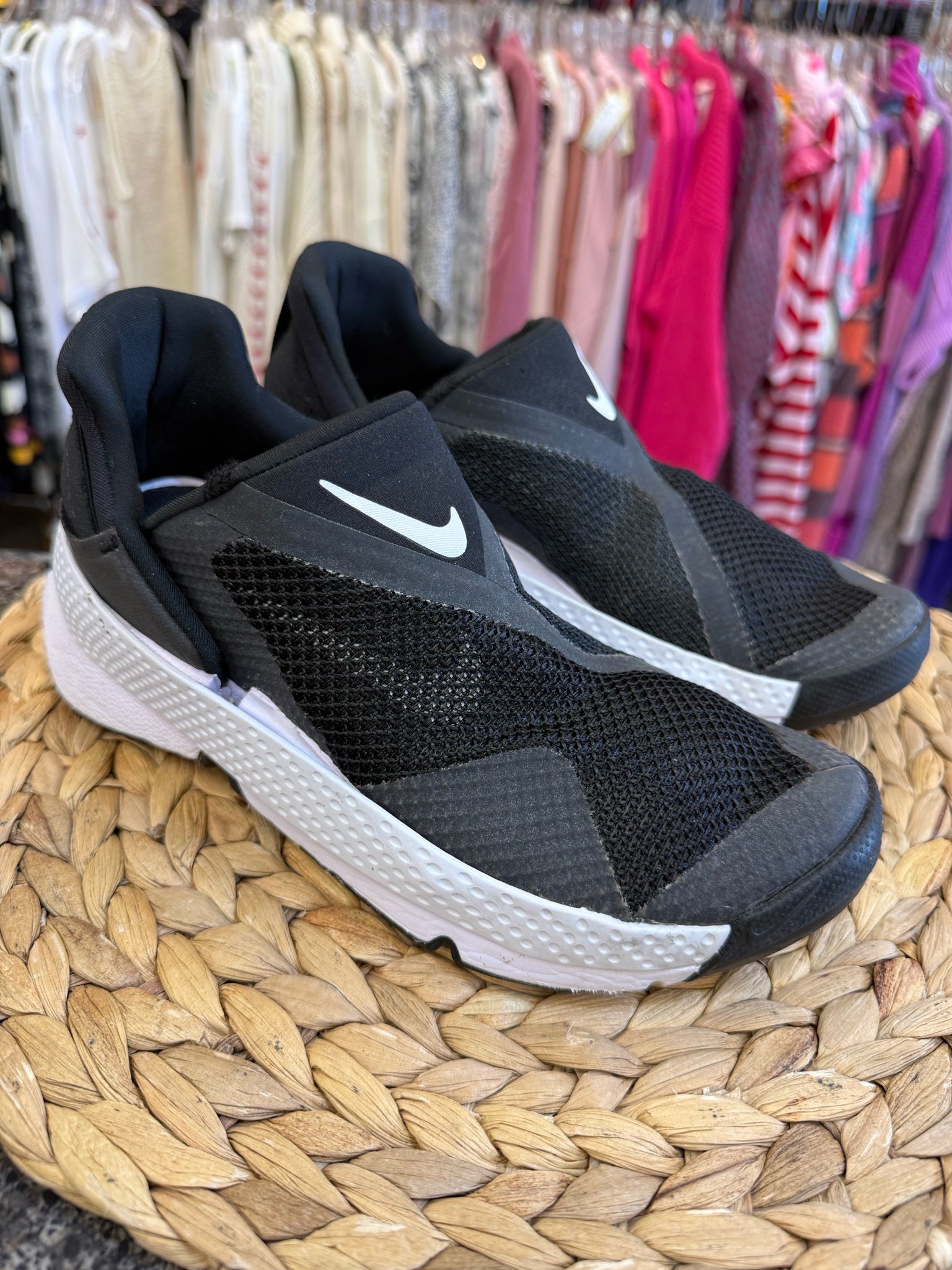 Pre-owned NIKE Black animal White Designer Sneaker