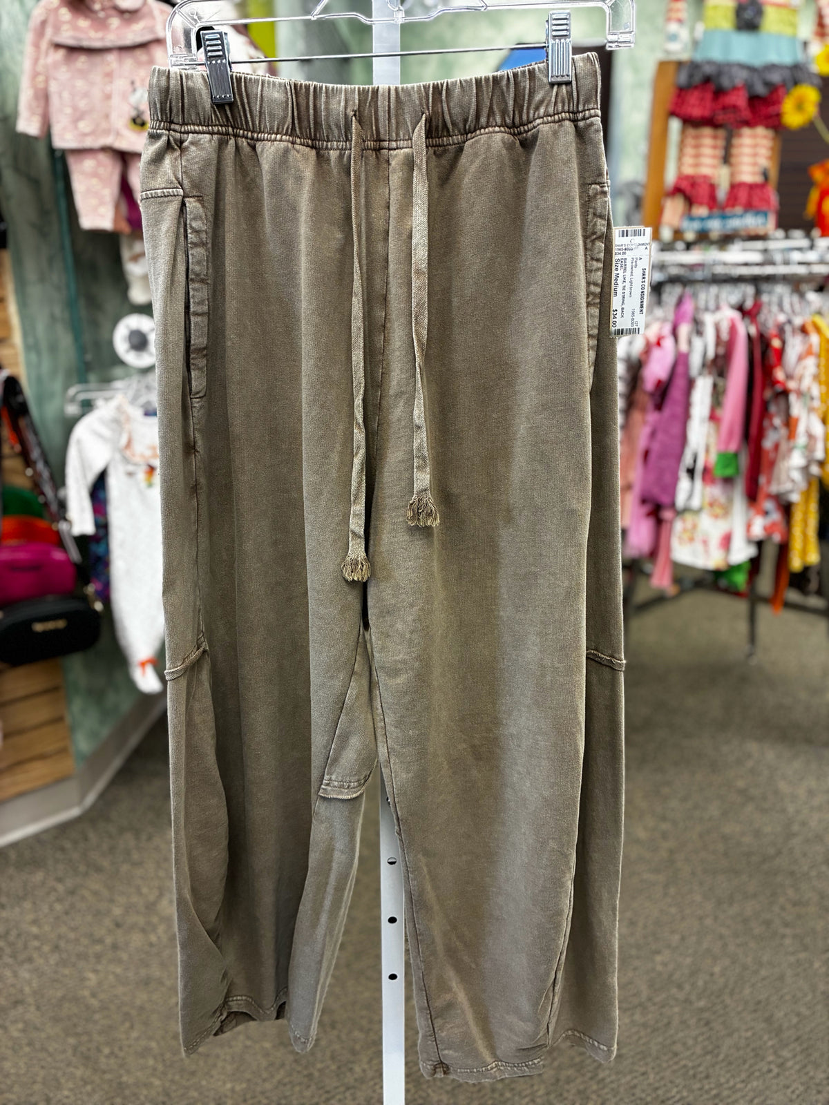 Pre-owned EASEL Light brown Size 8 Pants