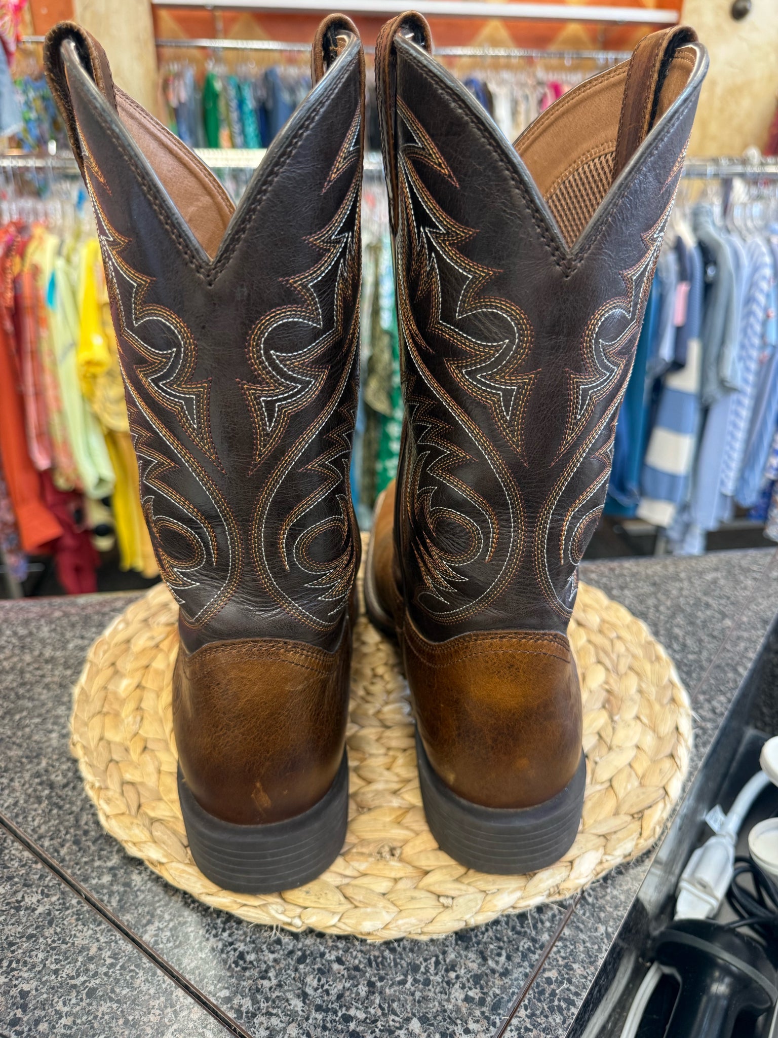 Pre-owned ARIAT Brown SHOE SIZE 13 Mens Designer Boot