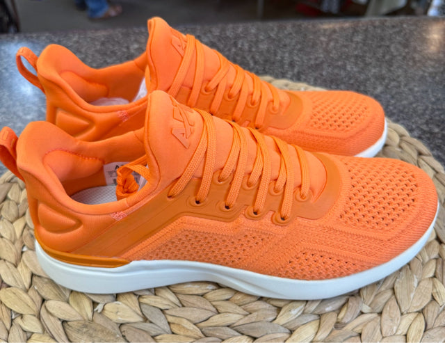 Pre-owned Athletic Propulsion Labs Orange Size 8 Designer Sneaker