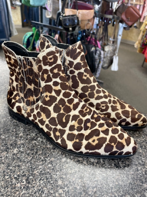 Pre-owned REBECCA MINKOFF Leopard Size 8 Bootie