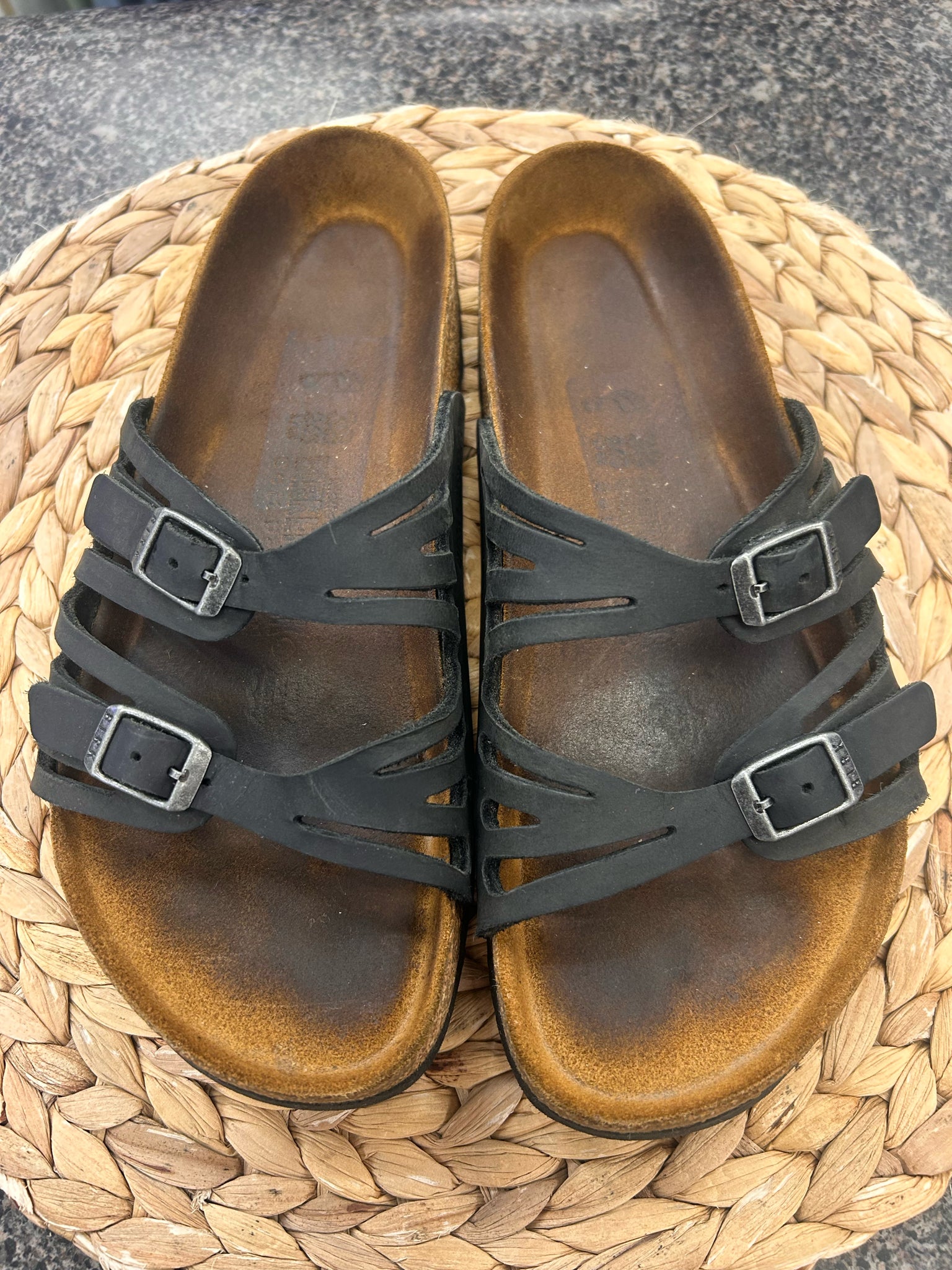Pre-owned BIRKENSTOCK Black Designer Sandal