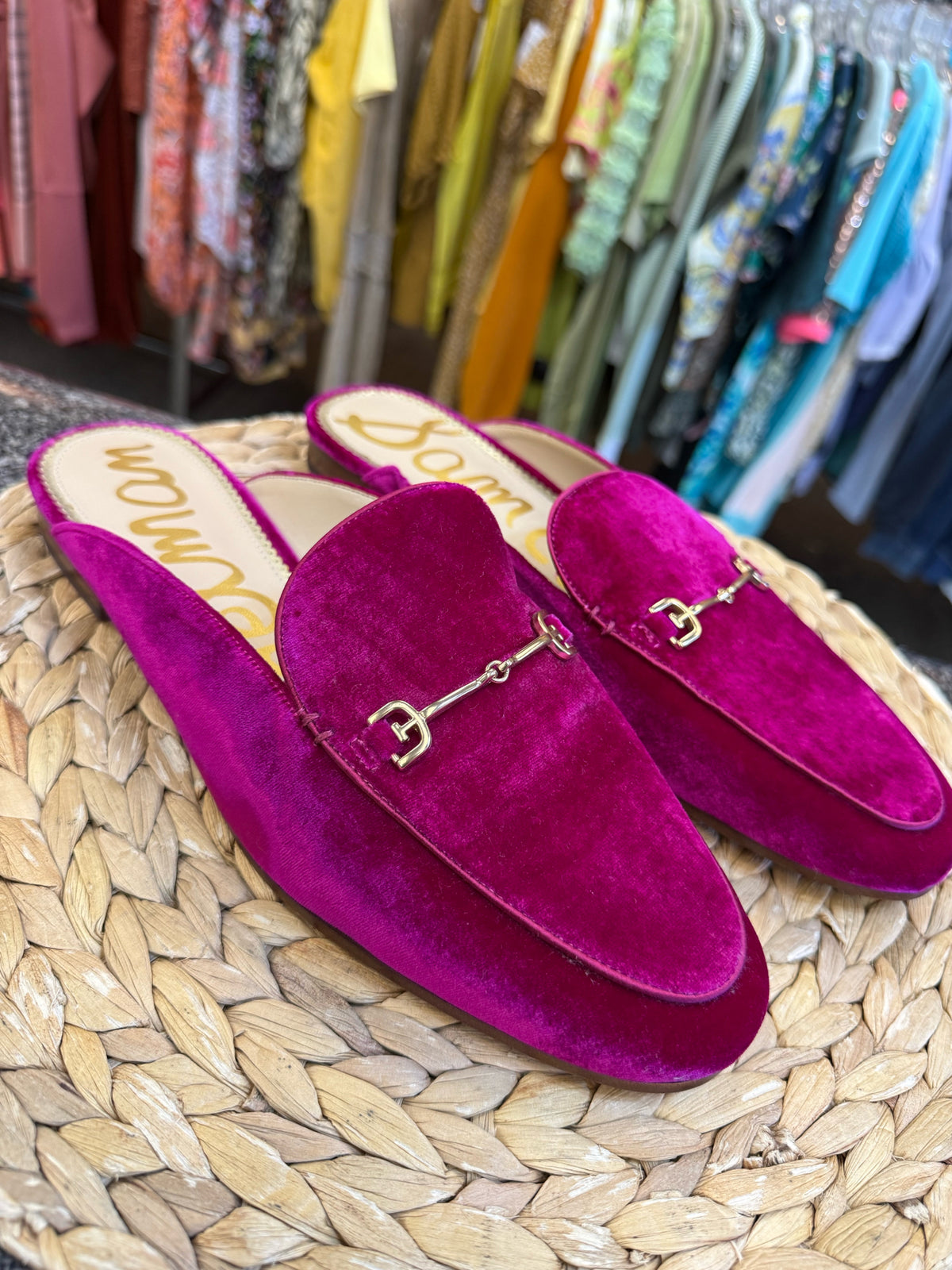 Pre-owned SAM EDELMAN Fuschia Size 10 Shoe