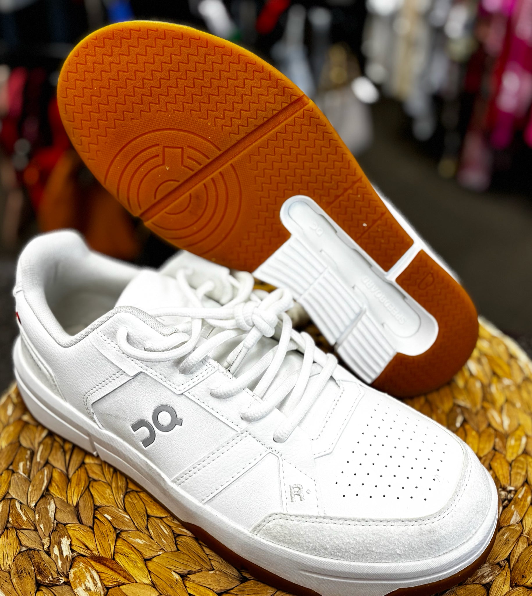 Pre-owned On Cloud White Off-white SHOE SIZE 11 MENS Designer Sneaker