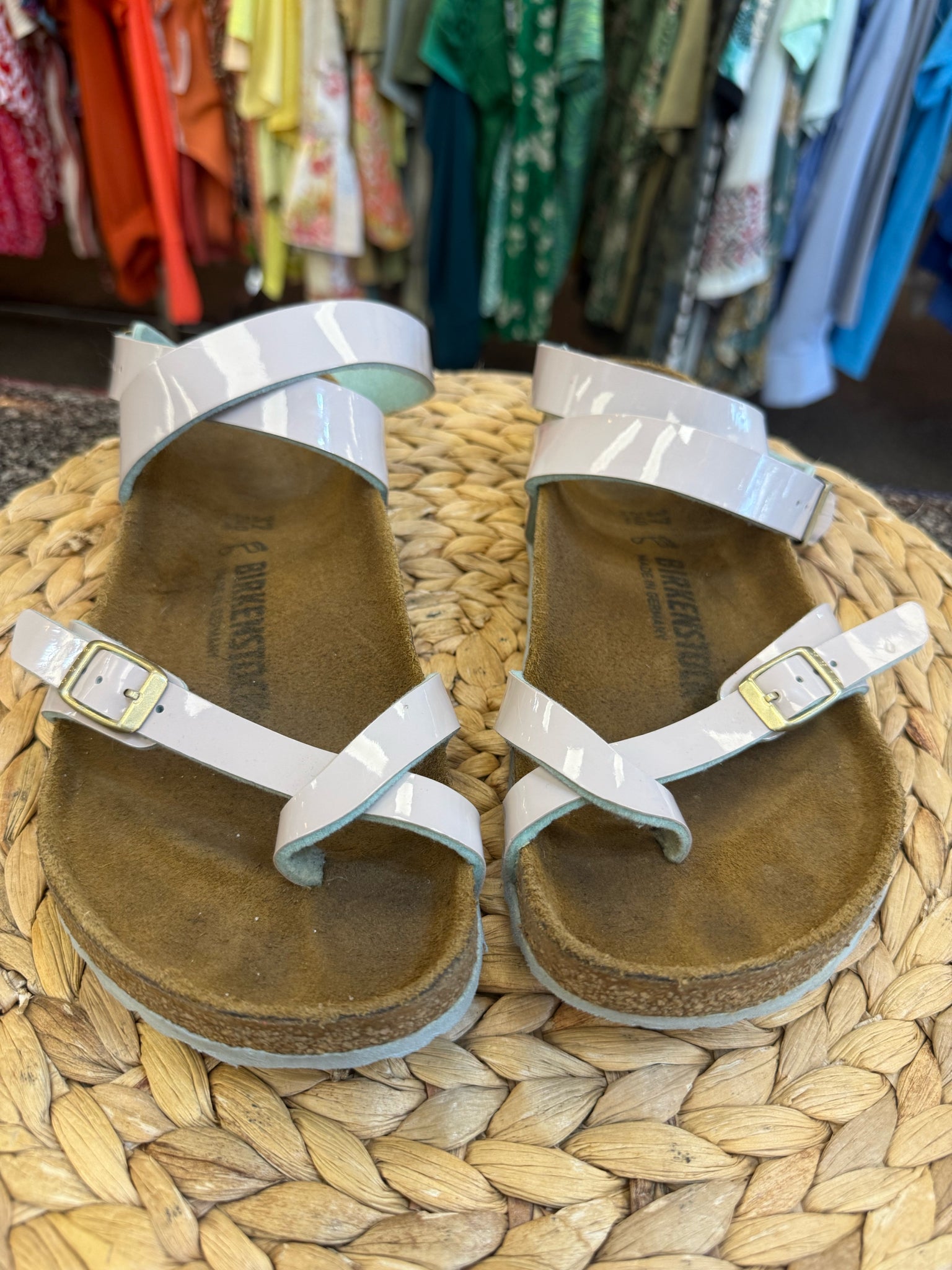 Pre-owned BIRKENSTOCK Light pink Size 6 Designer Sandal