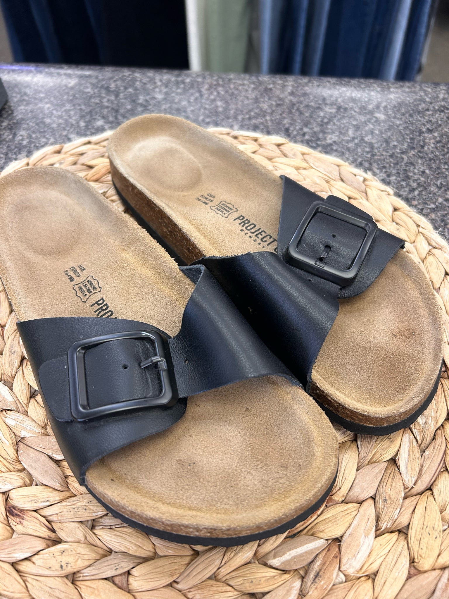 Pre-owned PROJECT CLOUD Black Size 8.5 Sandal