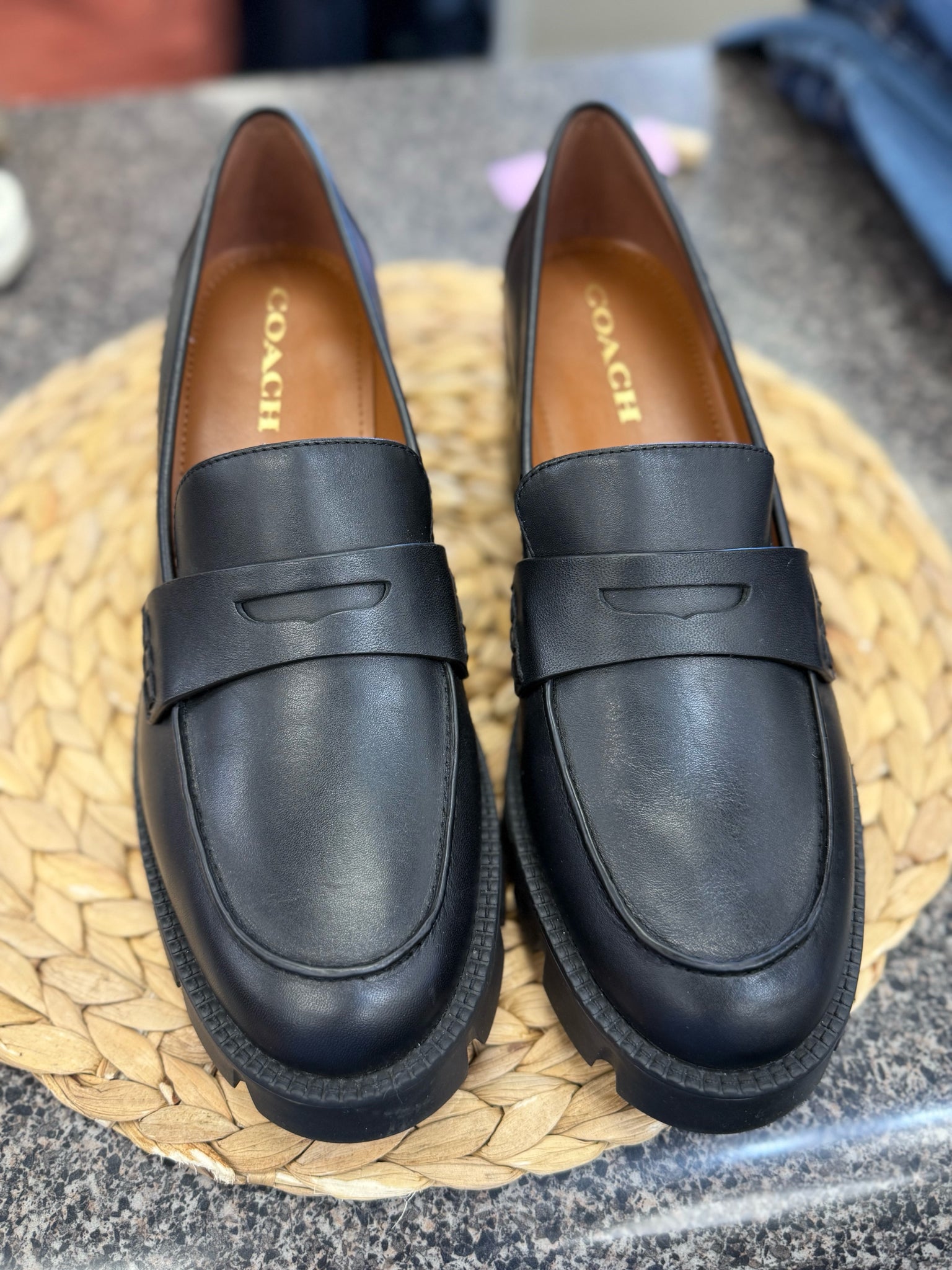 Pre-owned COACH Black Size 10 Designer Shoe