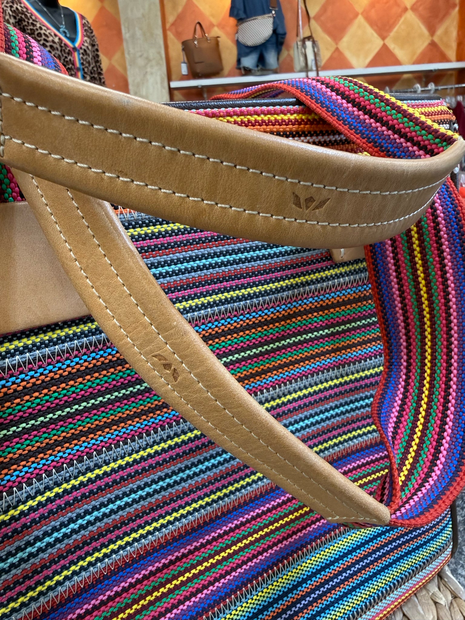 Pre-owned CONSUELA Multi Blend Tote Designer Purse