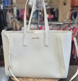 Pre-owned ANNE KLEIN Off white Signature L Crossbody Purse
