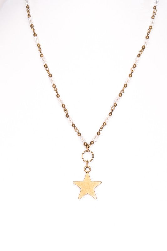 New with Tag DYLAN Gold Bronze Necklace