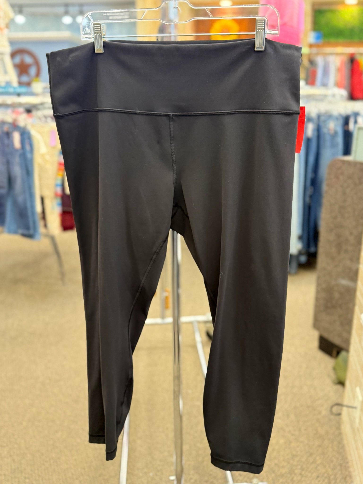 Pre-owned Lululemon Black # SIZE 14/16 Legging