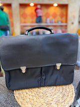 Pre-owned COACH Black COMPUTER BAG Designer Purse