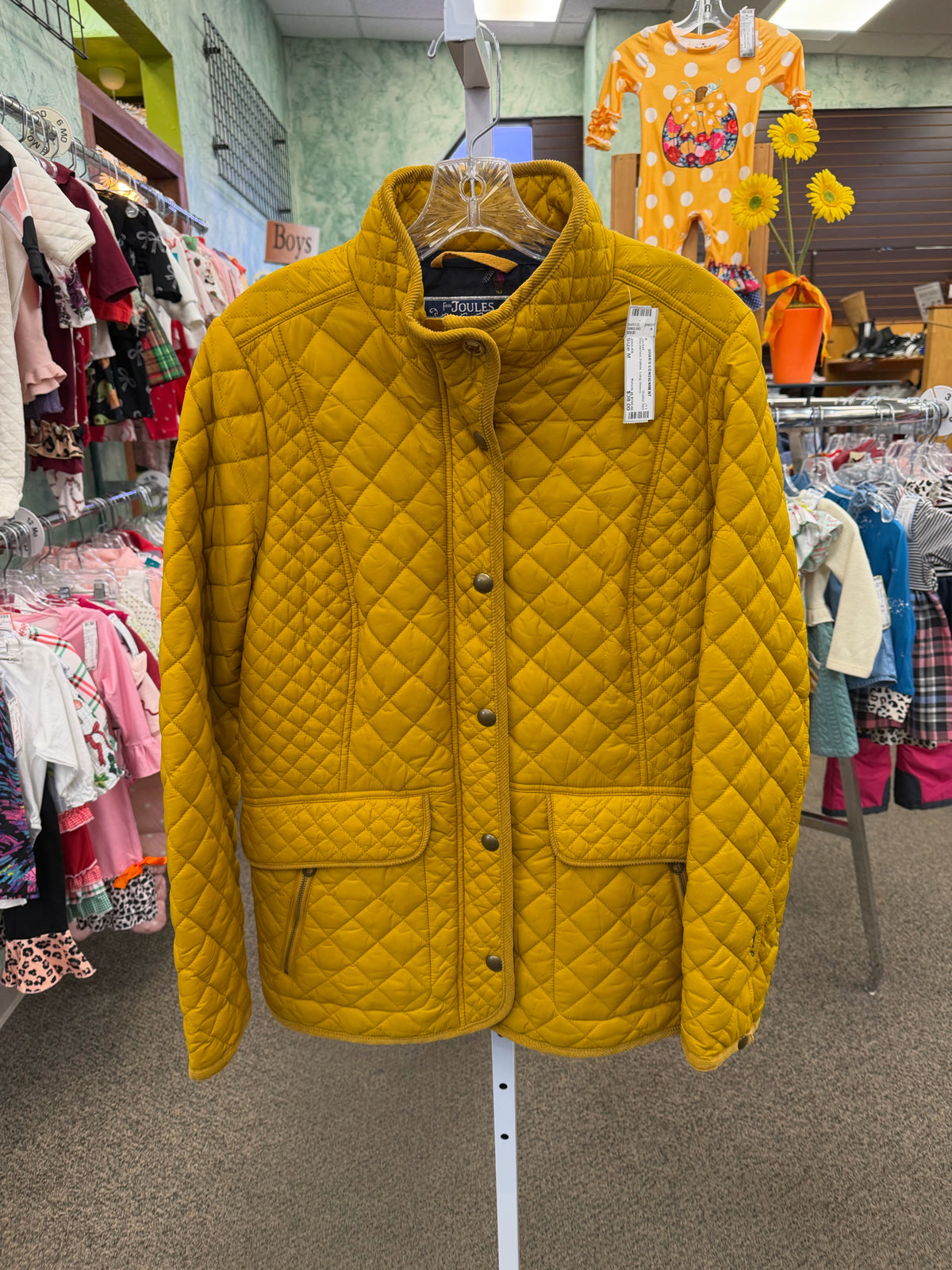 Pre-owned JOULES Yellow Size: M Long Sleeve Jacket