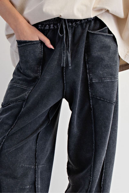 New EASEL Black Size Small Pants