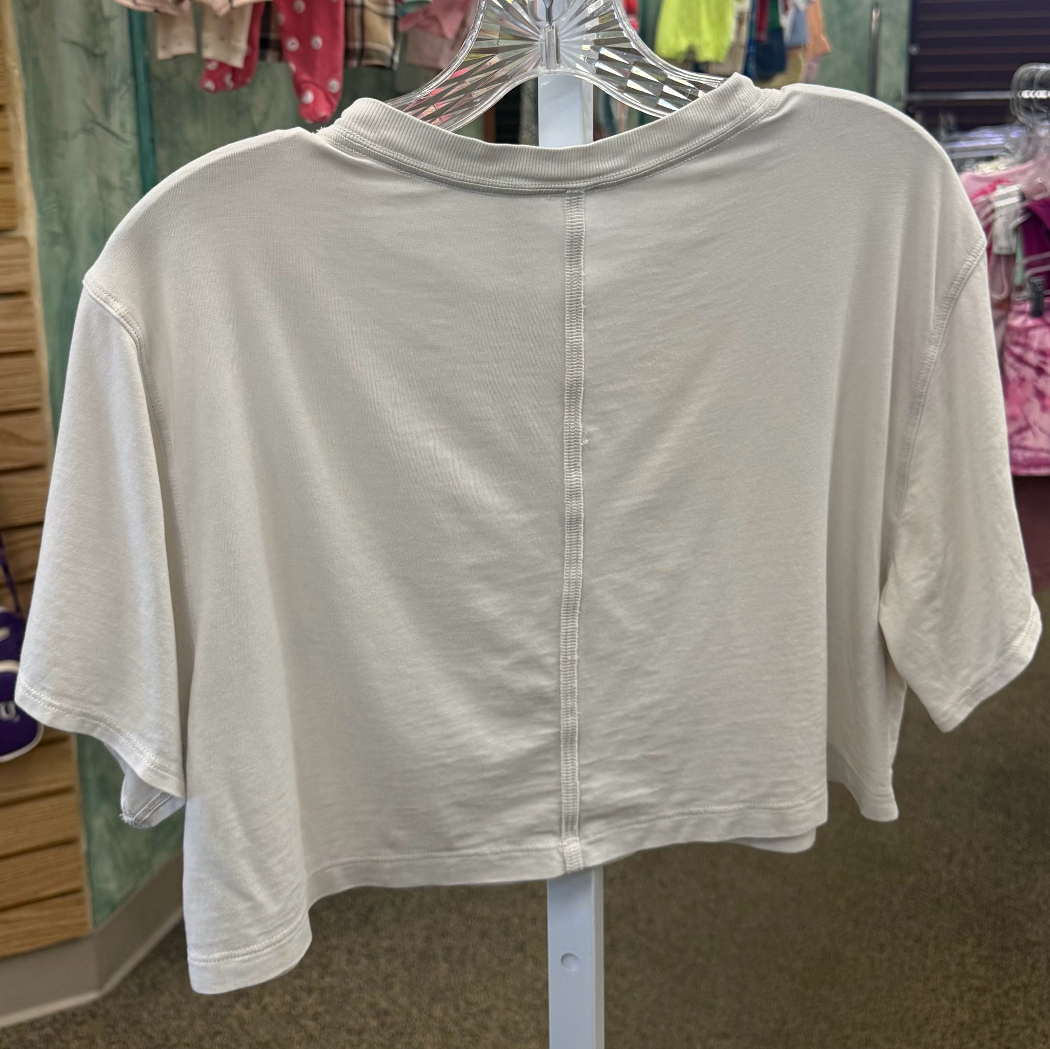 Pre-owned Lululemon White Size XS Short Sleeve Tee