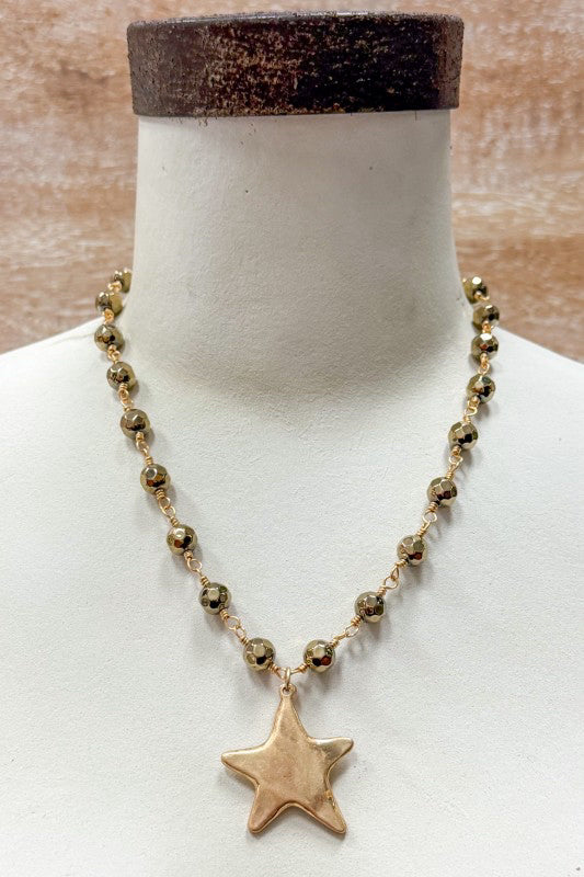 New with Tag DYLAN Gold Olive Necklace
